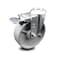 Service Caster 5 Inch Semi Steel Wheel Bolt Hole Caster with Total Lock Brake SCC-BHTTL20S514-SSS - alternate 1
